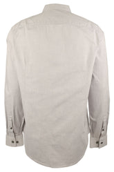 A/X Armani Exchange Men's Slim Fit Long Sleeves Shirt-GY-X-Large